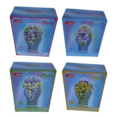 BLOK OYUNCAK VAZO ICINDE