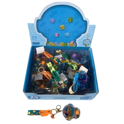 WATER GAME WITH STAND, DICE, KEYRING