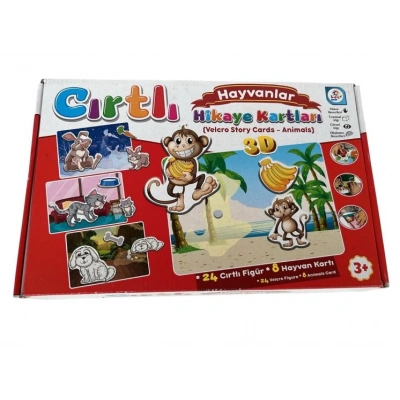 CIRTLI HIKAYE KARTLARI HAYVANLAR