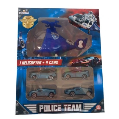 POLICE TEAM HELIKOPTER SET