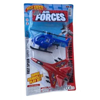 KARTELADA HELIKOPTER VE UCAK