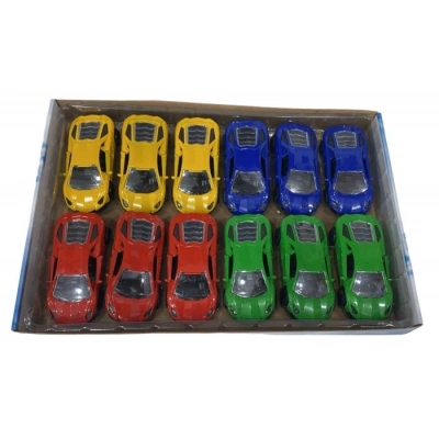 عرض سيارة رياضية معدنية 1/30 في صندوق