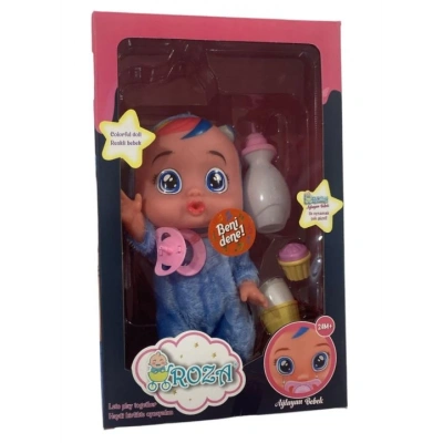 روزا تبكي الطفلة