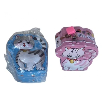 KEDI FIGURLU KILITLI KUMBARA