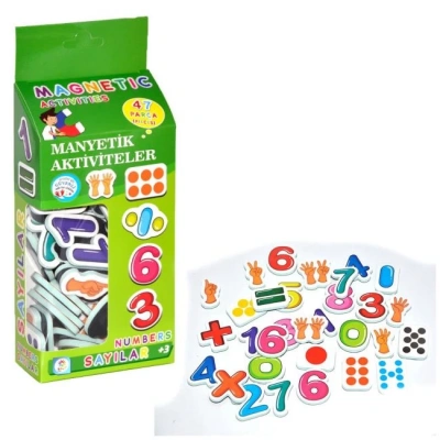 KUTULU MAGNET HAYVAN SAYI ALFABE MEYVE SEBZE TASIT