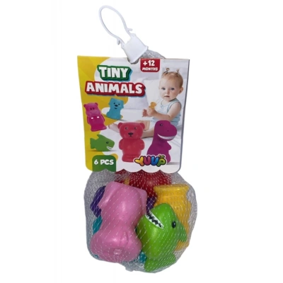 حيوانات الاستحمام في الشبكة 6 قطع