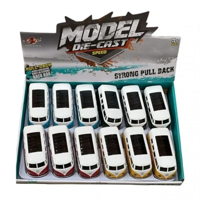 METAL MINIBUSLER KAPILARI ACILAN 12LI KUTUDA