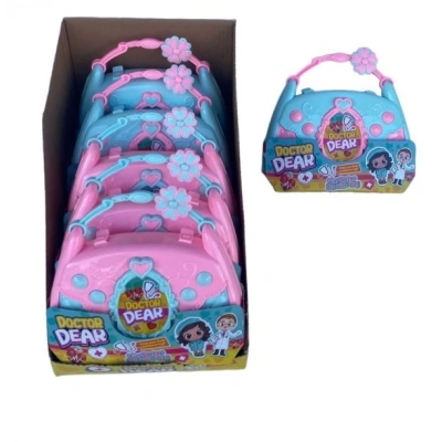 طقم طبيب مع حامل للحقائب مكون من 6 قطع