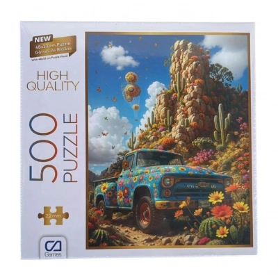 CICEKLI KAMYON  PUZZLE 500 PCS