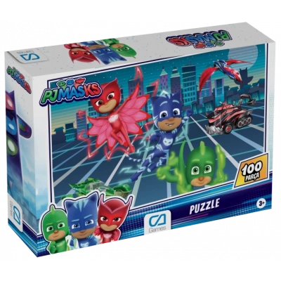 PJMASK  PUZZLE 100 PCS