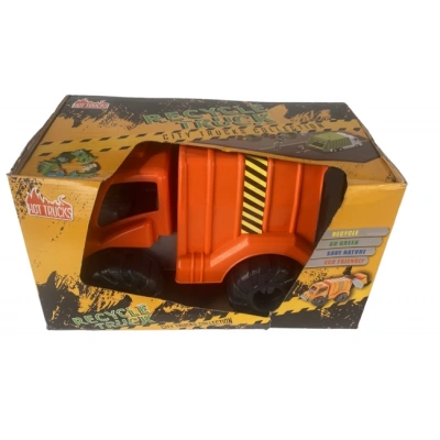 شاحنة شرطي مع صندوق