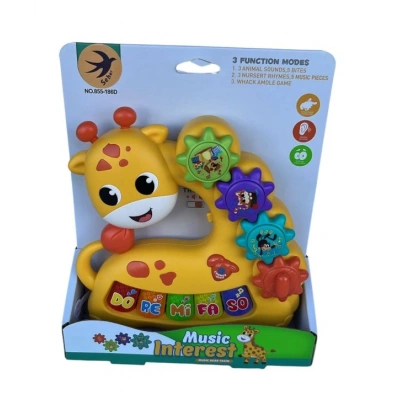 MUZIKLI ZURAFA GORUNUMLU DOREMI PIANO