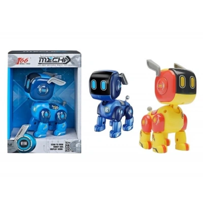 METAL ISIKLI SESLI ROBOT KOPEK