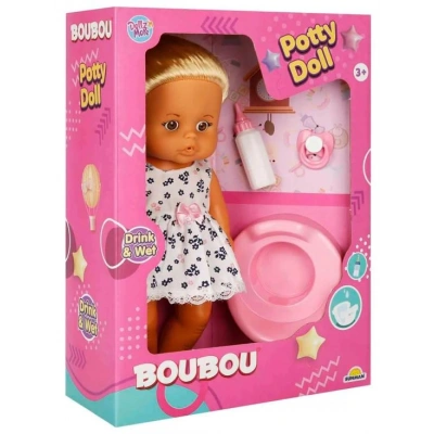 BEBEK SET BEBELOU ALTINI ISLATAN 30CM SACLI SESSIZ