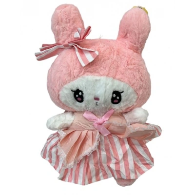 KROMI MELODI CIZGILI ELBISELI PELUS