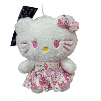 HELLO KITY DESENLI ELBISELI PELUS