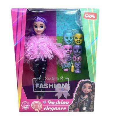 11.5 INCH MODA MASKE AKSESUARLI BEBEK