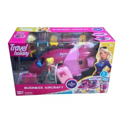 KUT.PEMBE UCAK KIZ SETI