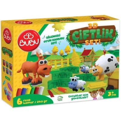 OYUN HAMUR SETI CIFTLIK 3D-L