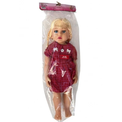 GERCEK YUZLU AYLIN BEBEK 58CM ORGU SACLI