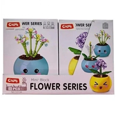 MINI BLOK CICEK SERISI 8LI STAND
