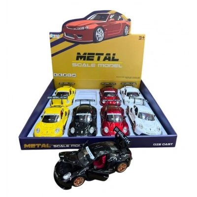1:24 SESLI ISIKLI METAL MODEL ARABA