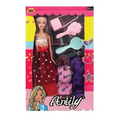 أنليلي بيبي مع فستانين احتياطيين