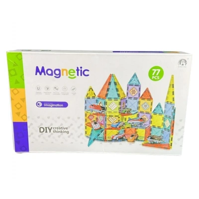 MANYETIK BLOKLAR 77 PARCA 5.5CM