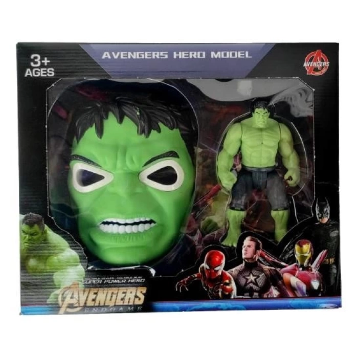 HULK MASKE KARAKTER ISIKLI