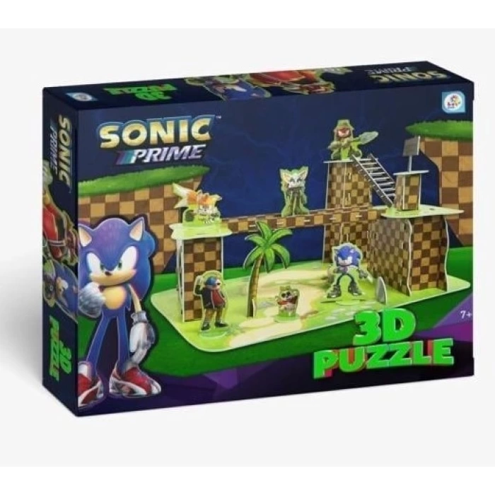 SONIC 3D PUZZLE 60 PARCA