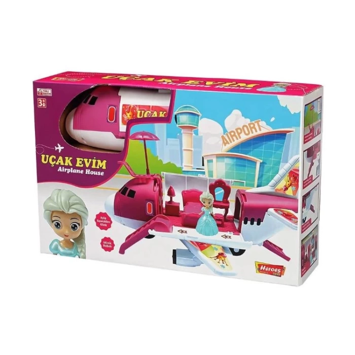 UCAK EV BEBK SETI HEROES TOYS