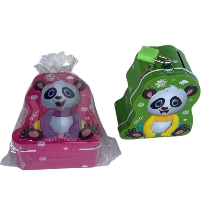 PANDA FIGURLU KILITLI KUMBARA