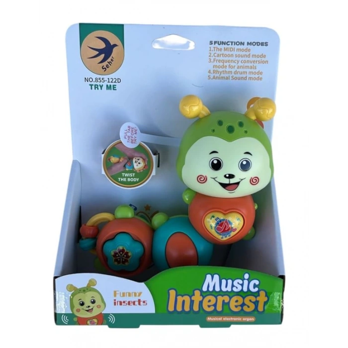 PILLI MUZIKLI KIRKAYAK PIANO