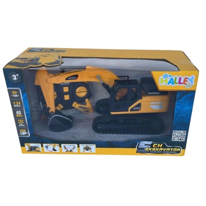 1.24 5 KANALLI UK PALETLI EXCAVATOR 40MHZ