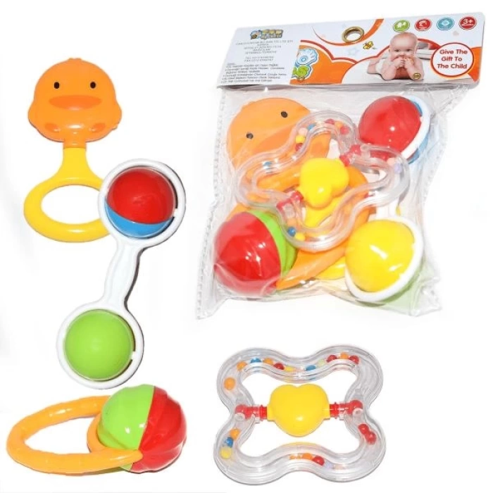 POS. RATTLE SET OF 4