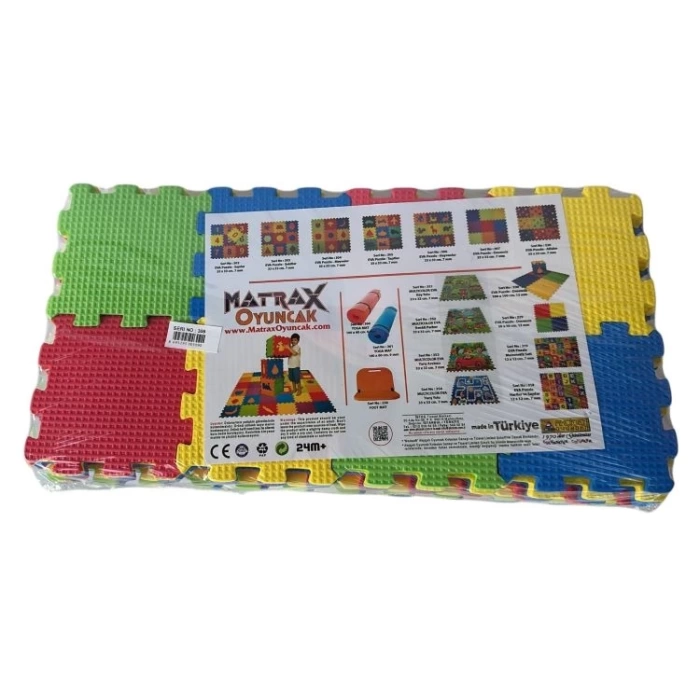 EVA PUZZLE 12*12CM 7MM 64 PARCA