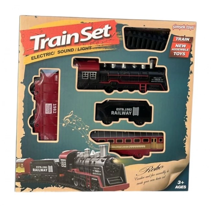 18 PARCA SESLI ISIKLI TREN