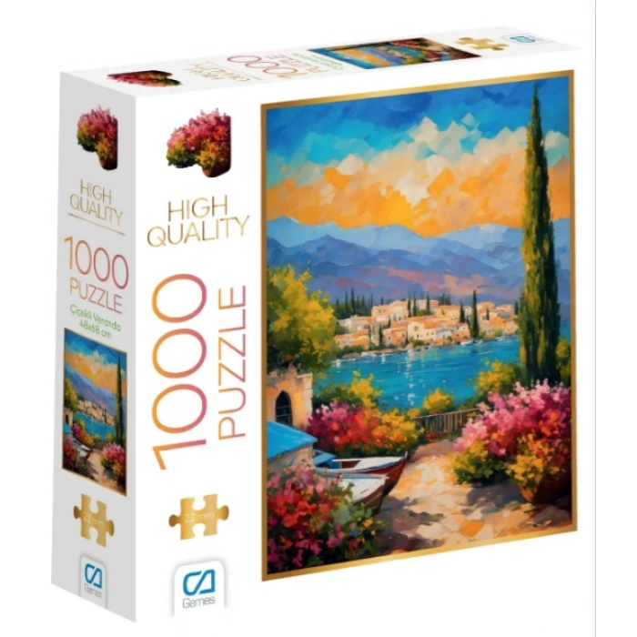 CICEKLI VERANDA PUZZLE 1000 PCS