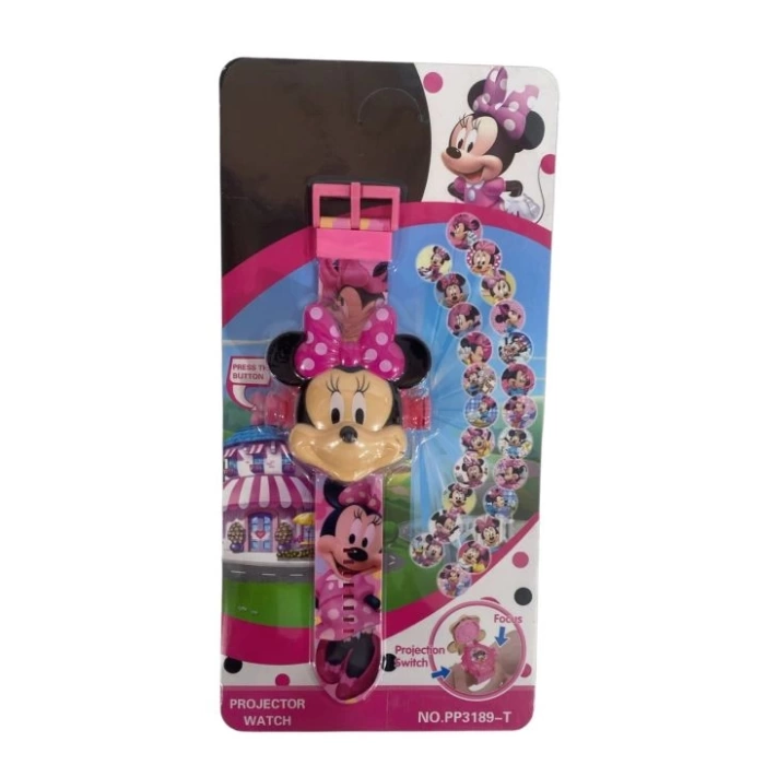 CARD.MIKY MOUSE CLOCK