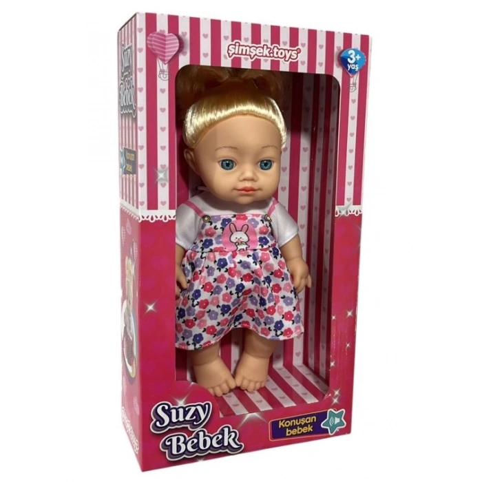 KONUSAN SUZY BEBEK SACLI 30CM KUTULU