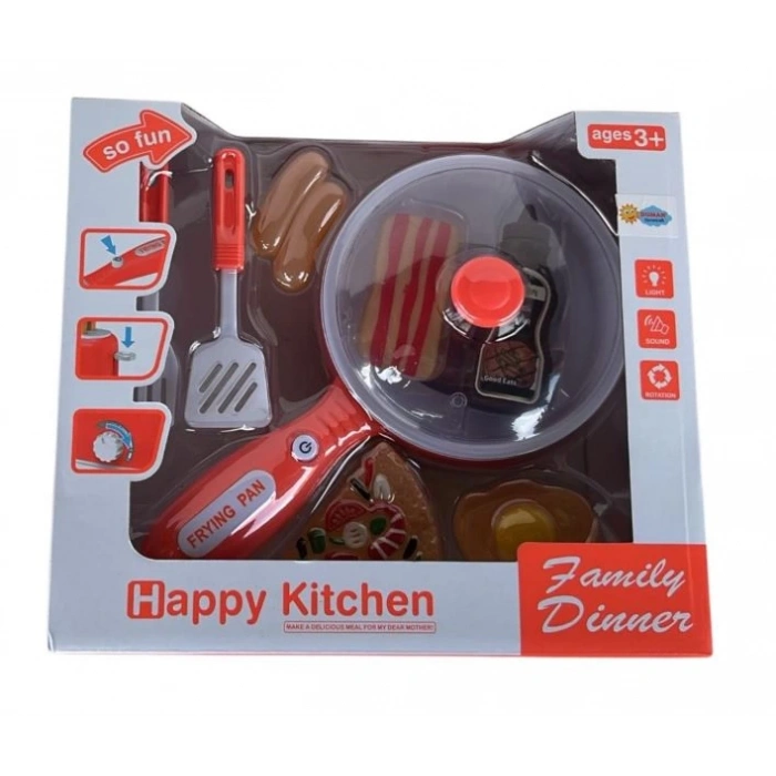 KUTULU PILLI ISIKLI MUZIKLI TAVA SETI