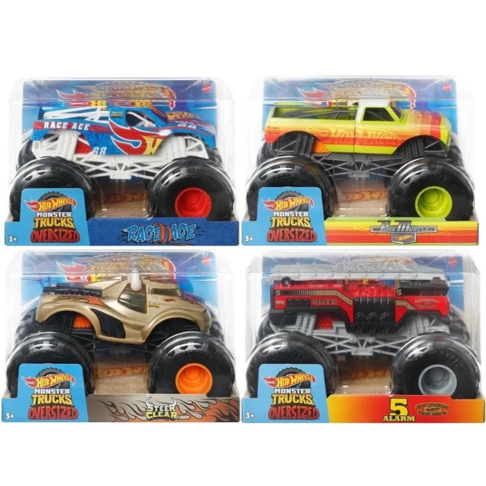 HW MONSTER TRUKS 1:24 ARABALAR