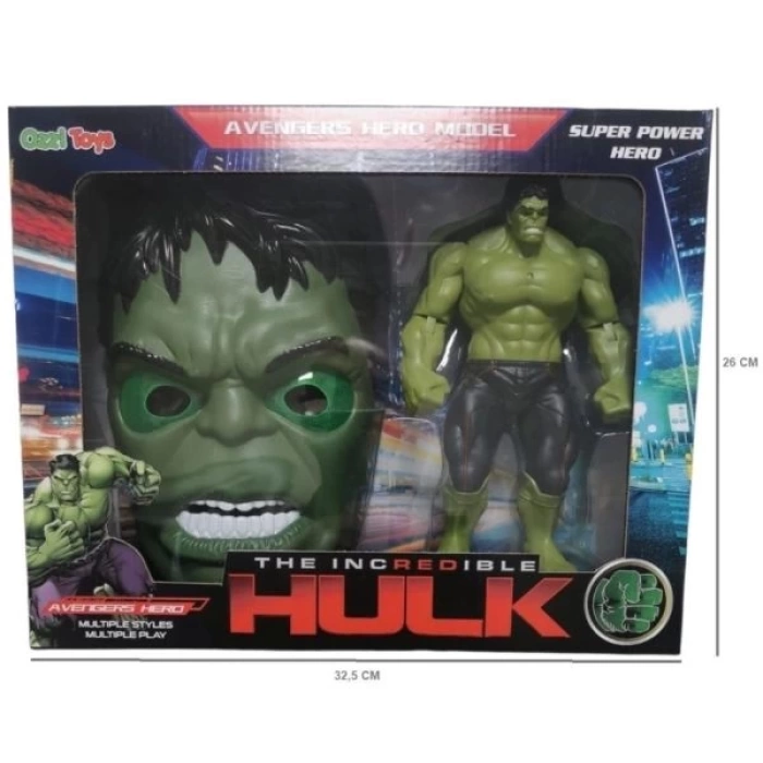 KUT.MASKE- HULK KARAKTER SET