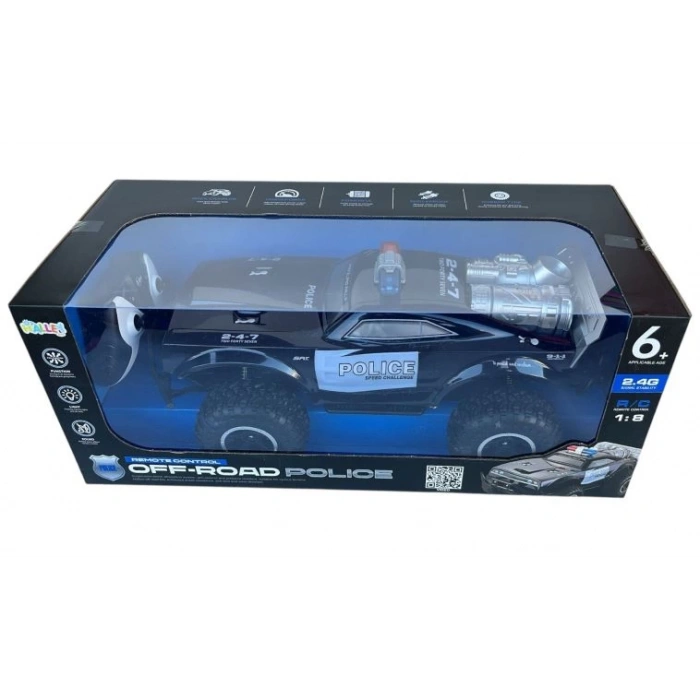 1:8 2.4 GHZ UK HIZLI OF ROAD POLIS ARACI