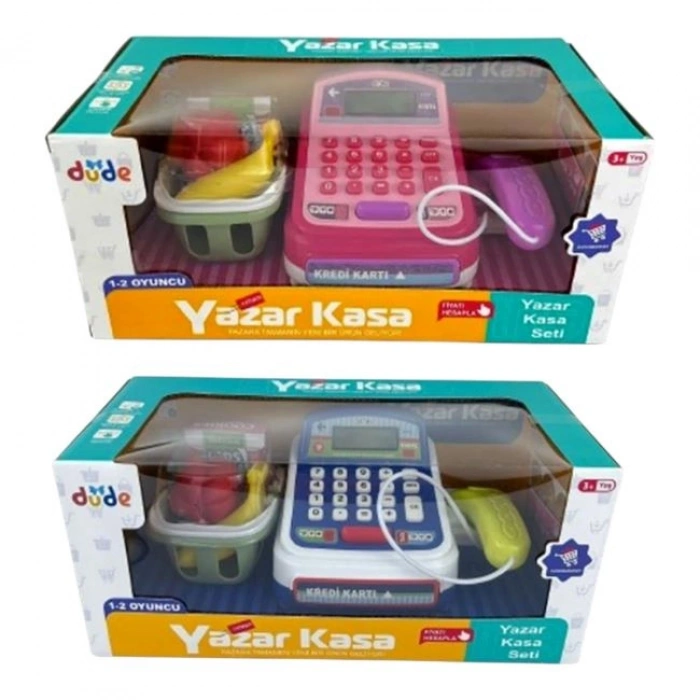 YAZAR KASA HESAP MAKINELI MEYVE SEPETLI