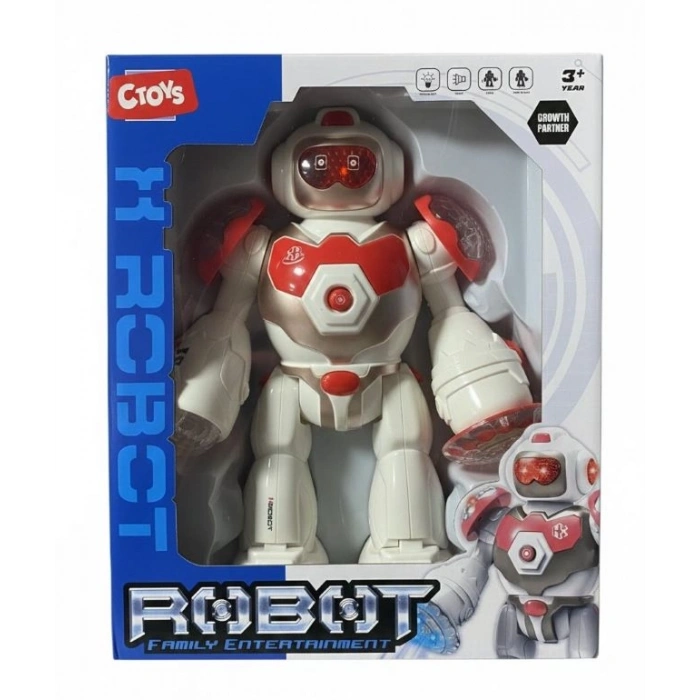 ISIKLI VE SESLI ROBOT