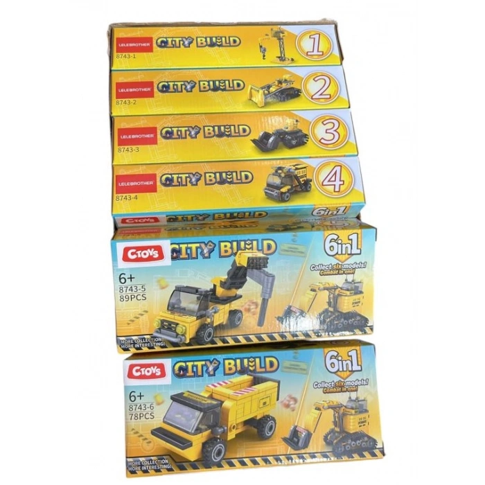 IS MAKINASI  BLOKLAR STAND 6 LI