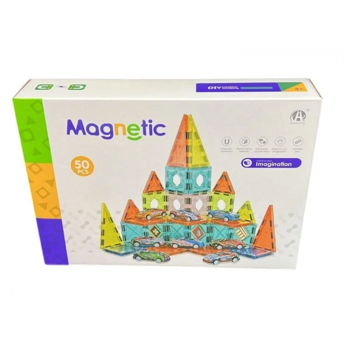 MANYETIK BLOKLAR 50 PARCA 5.5CM