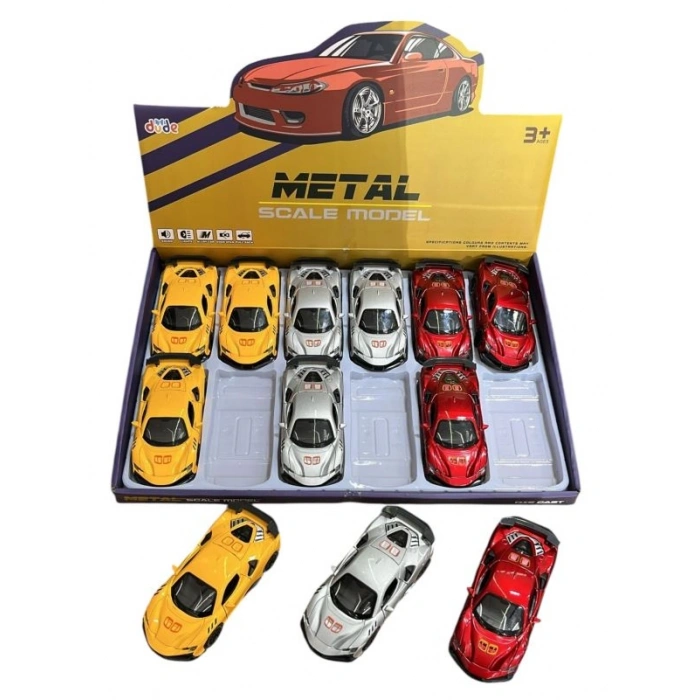 15CM BUYUK BOY METAL CEKBIRAK 12 LI DISPLAY