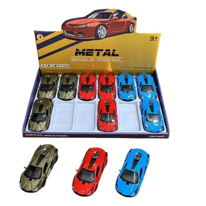 15CM BUYUK BOY LAMBORGHINI METAL CEKBIRAK